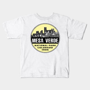 Mesa Verde National Park Colorado Kids T-Shirt